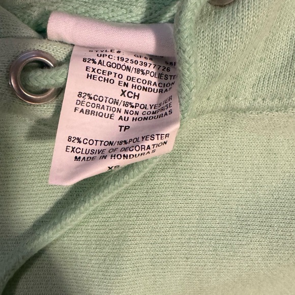 Champion Mint Green Crew Neck Sweater - Picture 6 of 7